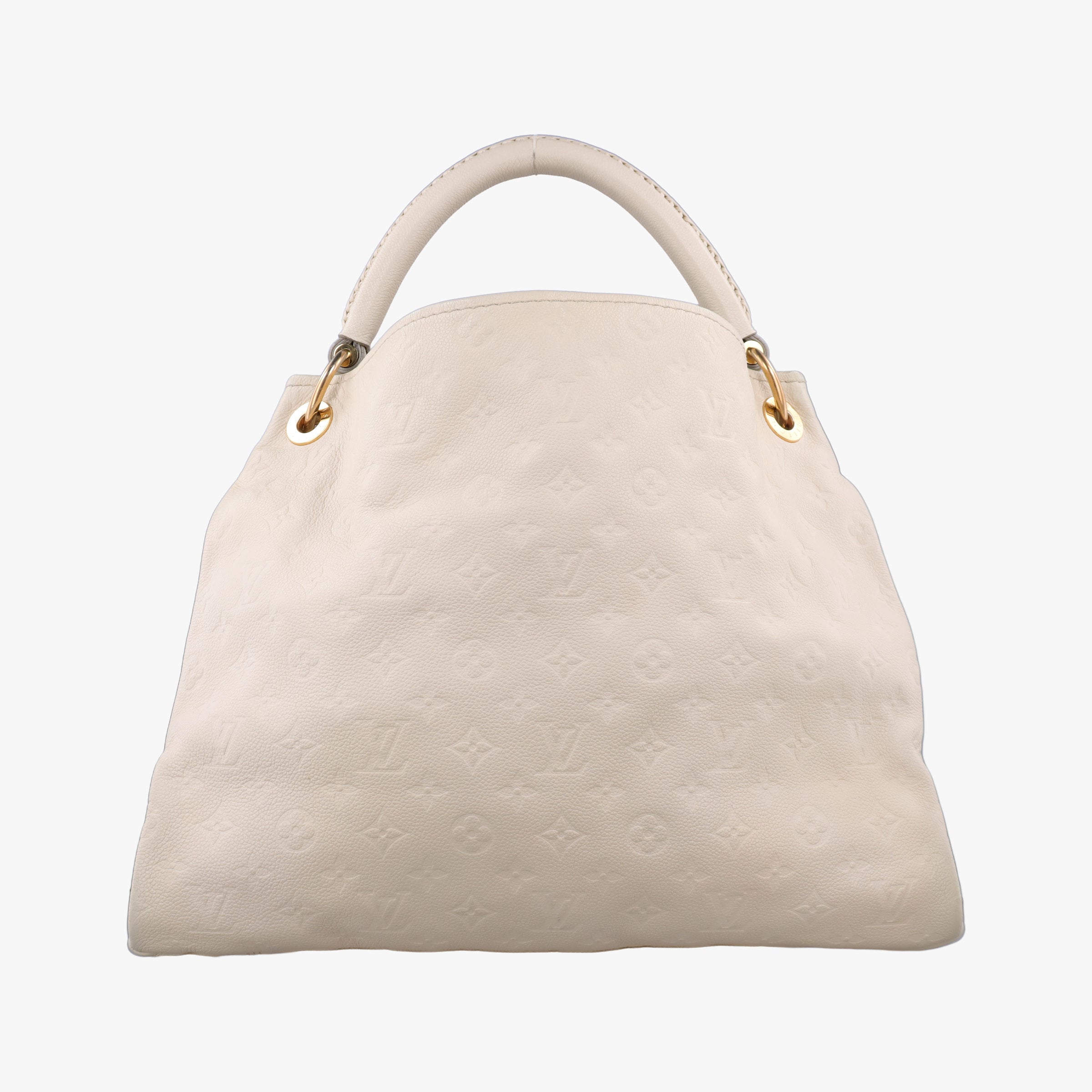 Pre-owned Louis Vuitton Artsy MM NEIGE Monogram Empreinte M93449 shoulderbag | stylenewstar