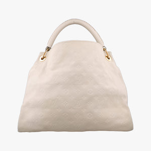 Pre-owned Louis Vuitton Artsy MM NEIGE Monogram Empreinte M93449 shoulderbag | stylenewstar