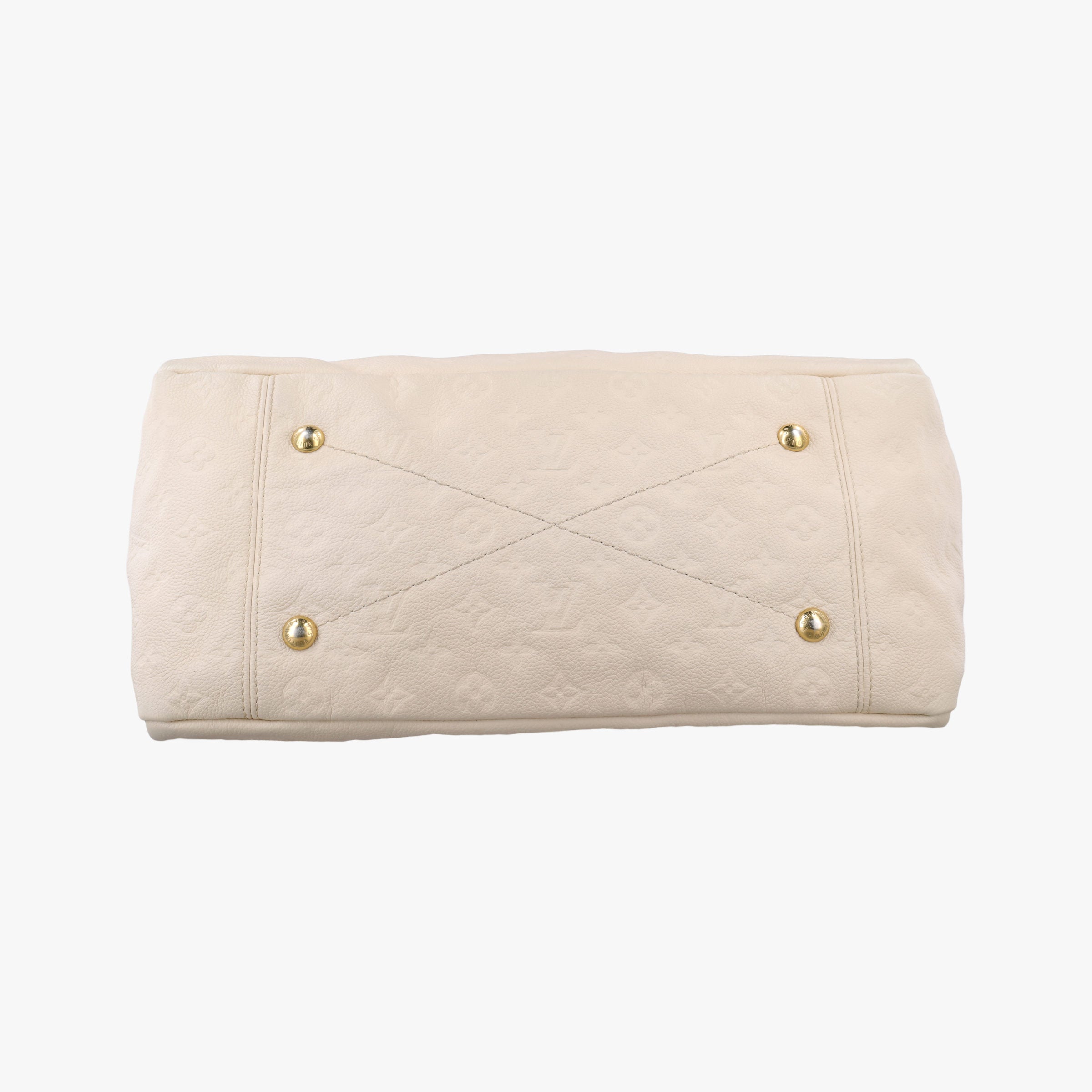 Pre-owned Louis Vuitton Artsy MM NEIGE Monogram Empreinte M93449 shoulderbag | stylenewstar