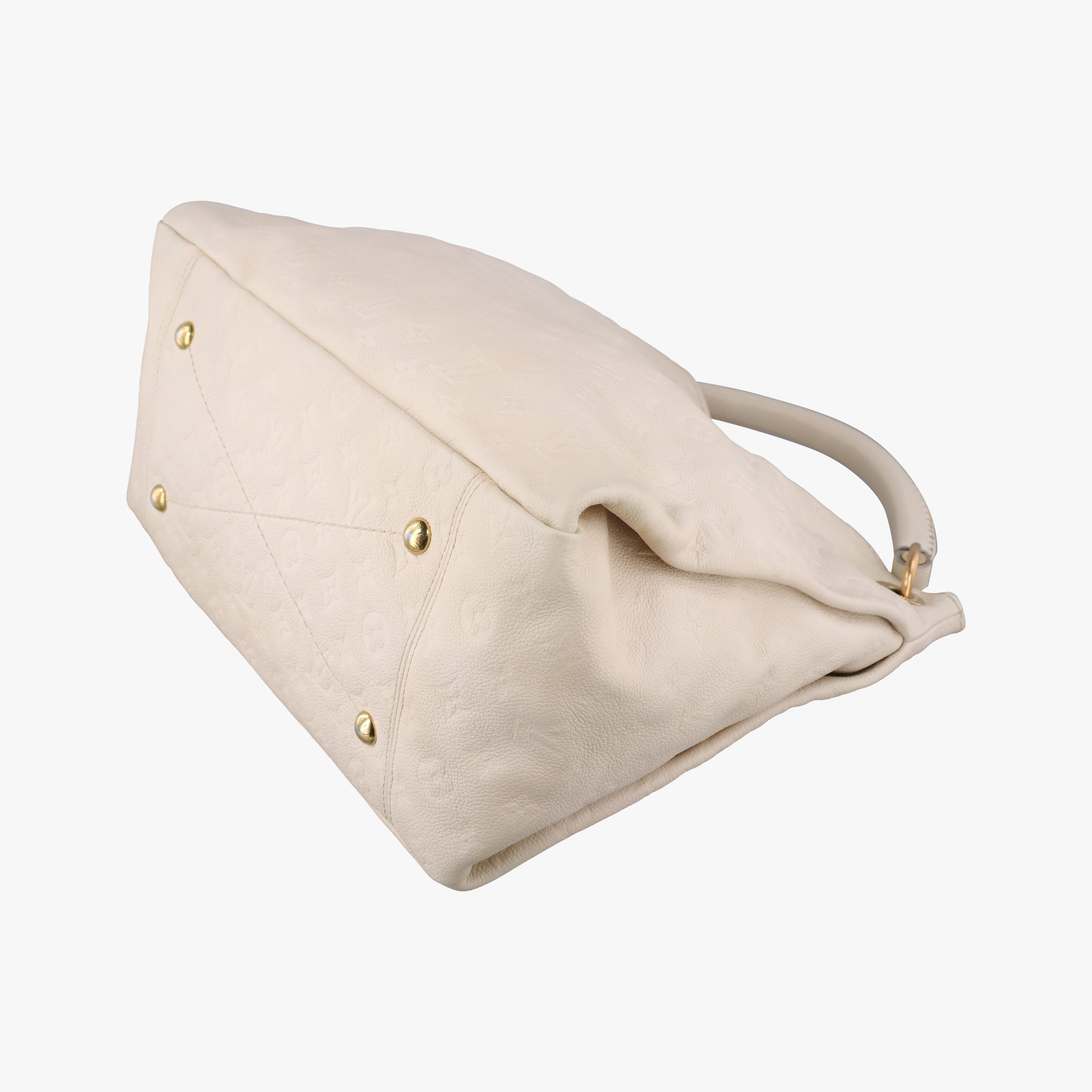 Pre-owned Louis Vuitton Artsy MM NEIGE Monogram Empreinte M93449 shoulderbag | stylenewstar