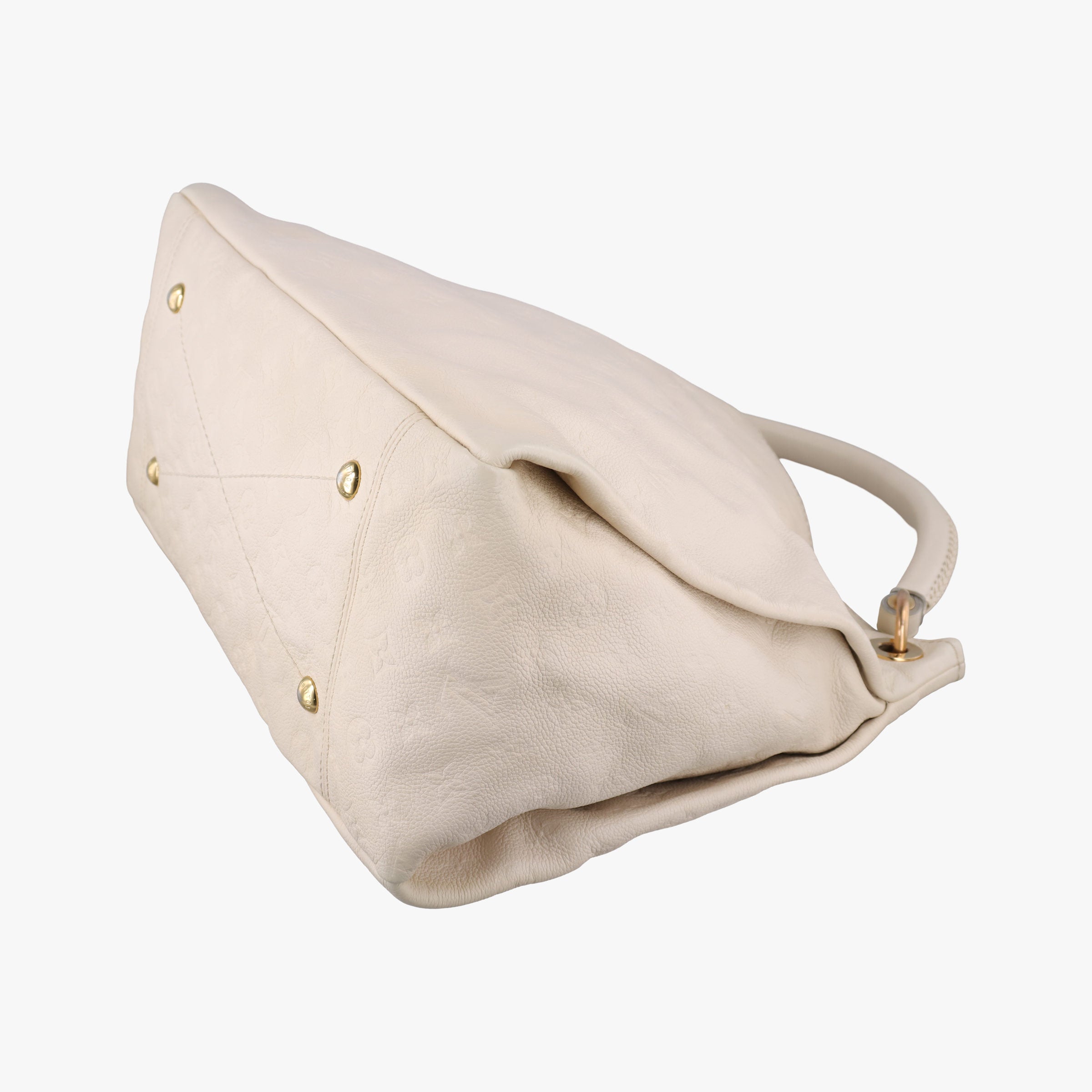 Pre-owned Louis Vuitton Artsy MM NEIGE Monogram Empreinte M93449 shoulderbag | stylenewstar
