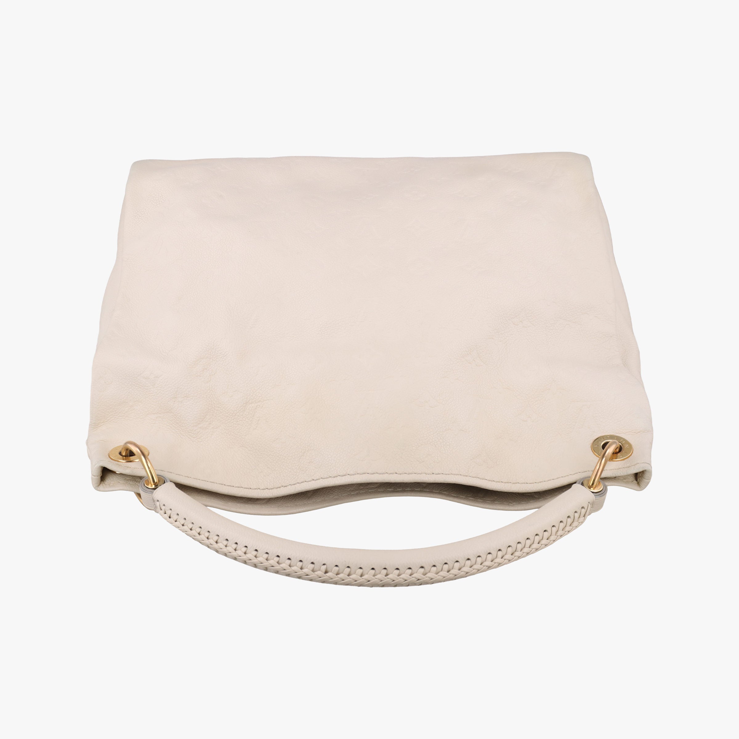 Pre-owned Louis Vuitton Artsy MM NEIGE Monogram Empreinte M93449 shoulderbag | stylenewstar