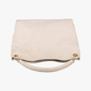 Pre-owned Louis Vuitton Artsy MM NEIGE Monogram Empreinte M93449 shoulderbag | stylenewstar