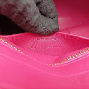 Secondhand Yves Saint Laurent Y Ligne Petit Cabas Rose Leather 311210 shoulderbag | stylenewstar