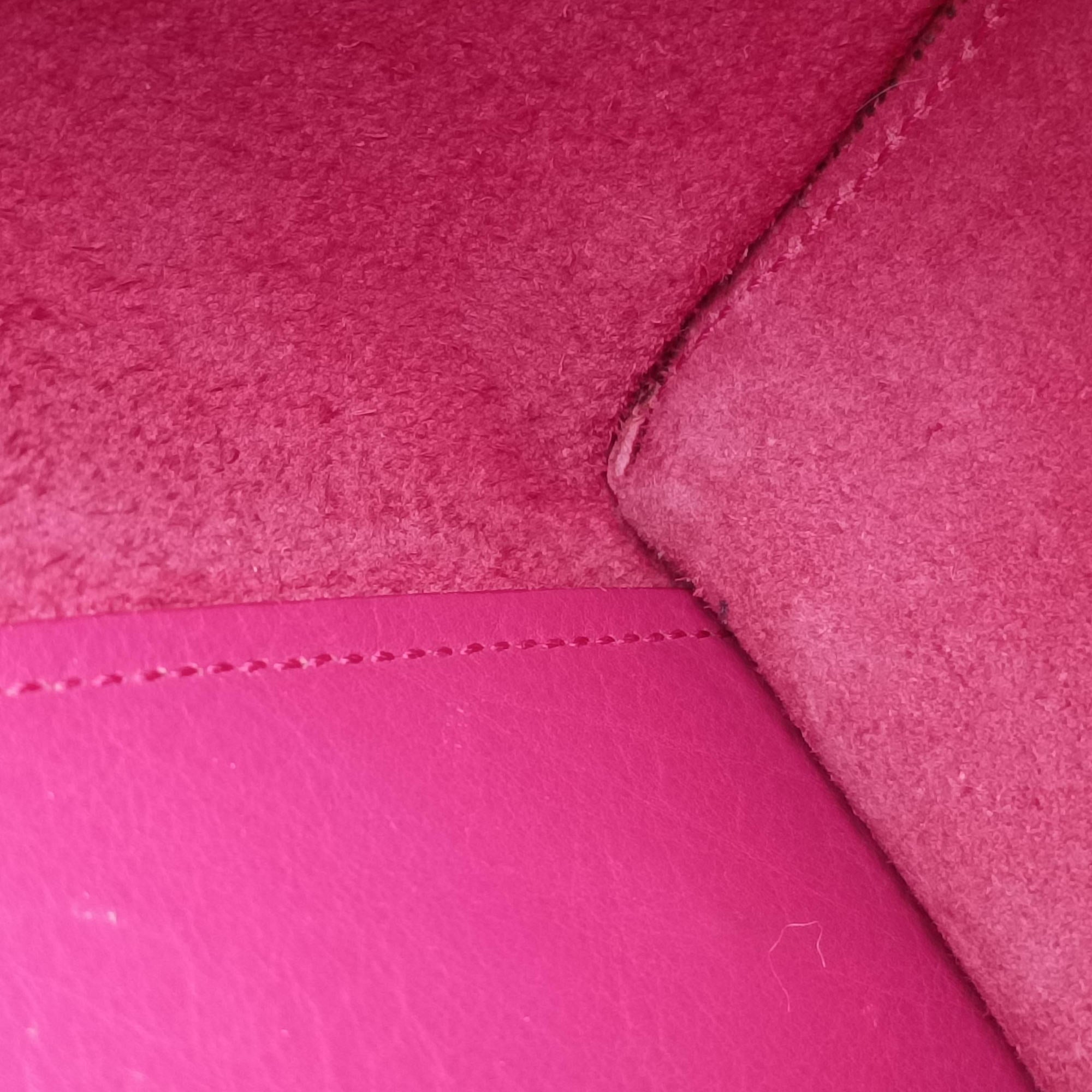 Secondhand Yves Saint Laurent Y Ligne Petit Cabas Rose Leather 311210 shoulderbag | stylenewstar