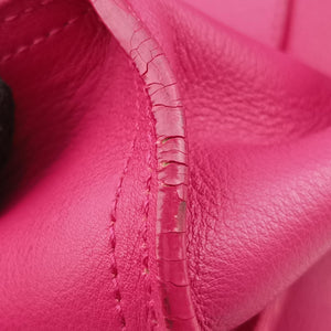 Secondhand Yves Saint Laurent Y Ligne Petit Cabas Rose Leather 311210 shoulderbag | stylenewstar