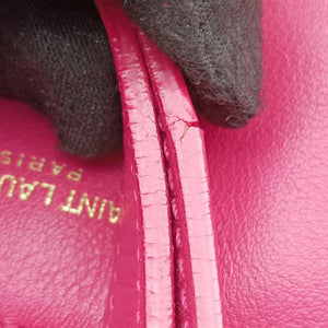 Secondhand Yves Saint Laurent Y Ligne Petit Cabas Rose Leather 311210 shoulderbag | stylenewstar