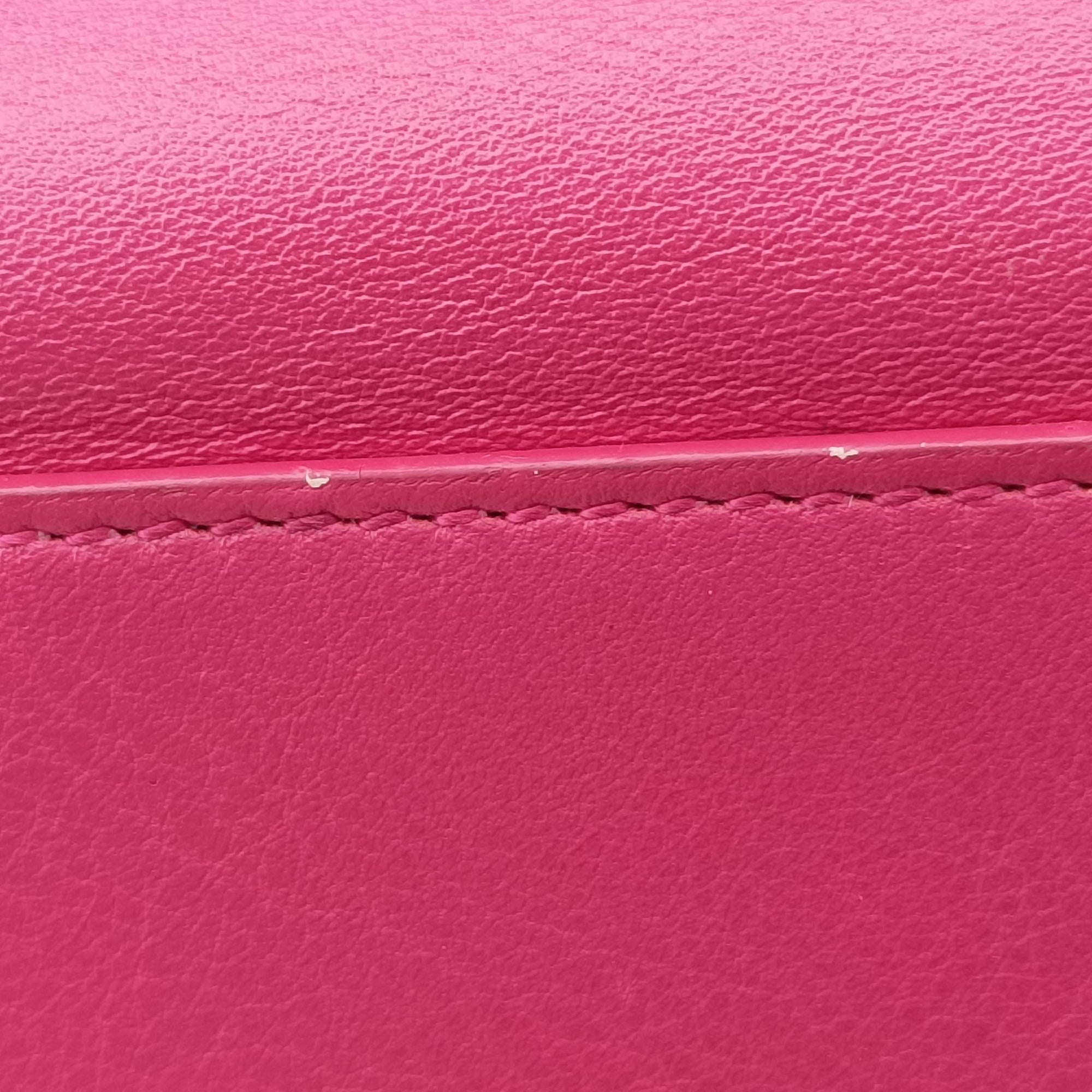 Secondhand Yves Saint Laurent Y Ligne Petit Cabas Rose Leather 311210 shoulderbag | stylenewstar