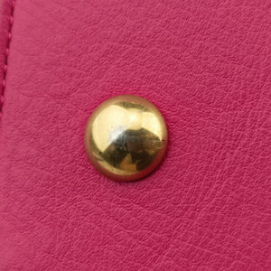 Secondhand Yves Saint Laurent Y Ligne Petit Cabas Rose Leather 311210 shoulderbag | stylenewstar