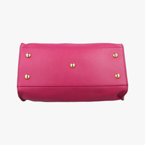 Secondhand Yves Saint Laurent Y Ligne Petit Cabas Rose Leather 311210 shoulderbag | stylenewstar