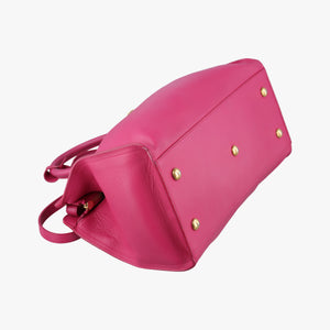 Secondhand Yves Saint Laurent Y Ligne Petit Cabas Rose Leather 311210 shoulderbag | stylenewstar