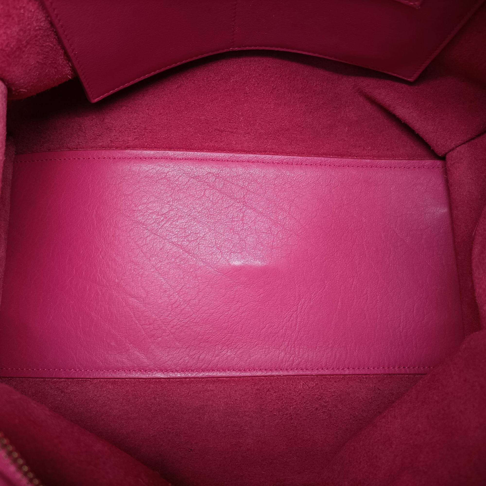 Secondhand Yves Saint Laurent Y Ligne Petit Cabas Rose Leather 311210 shoulderbag | stylenewstar