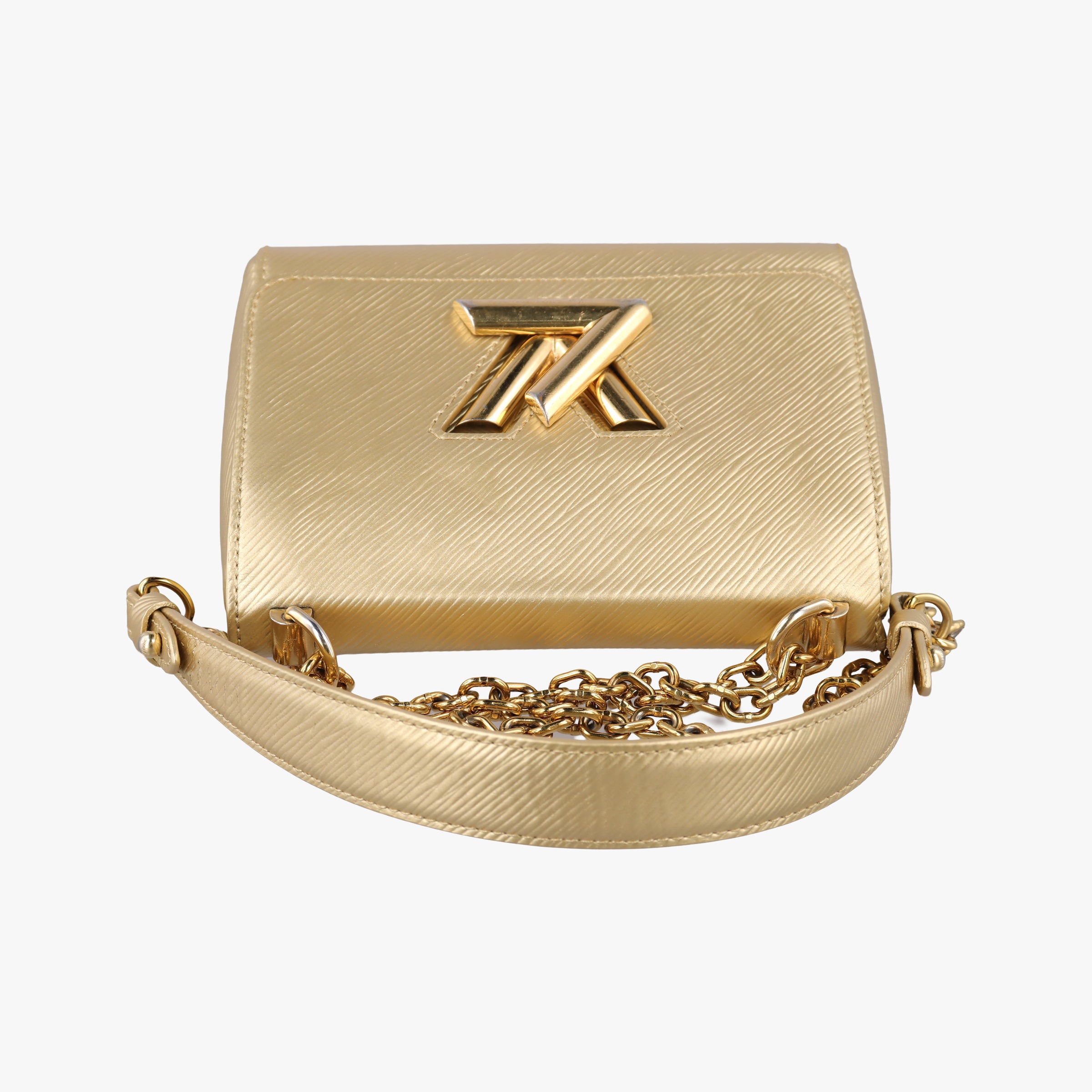 Pre-owned Louis Vuitton TwistPM golden Epi M50524 shoulderbag | stylenewstar