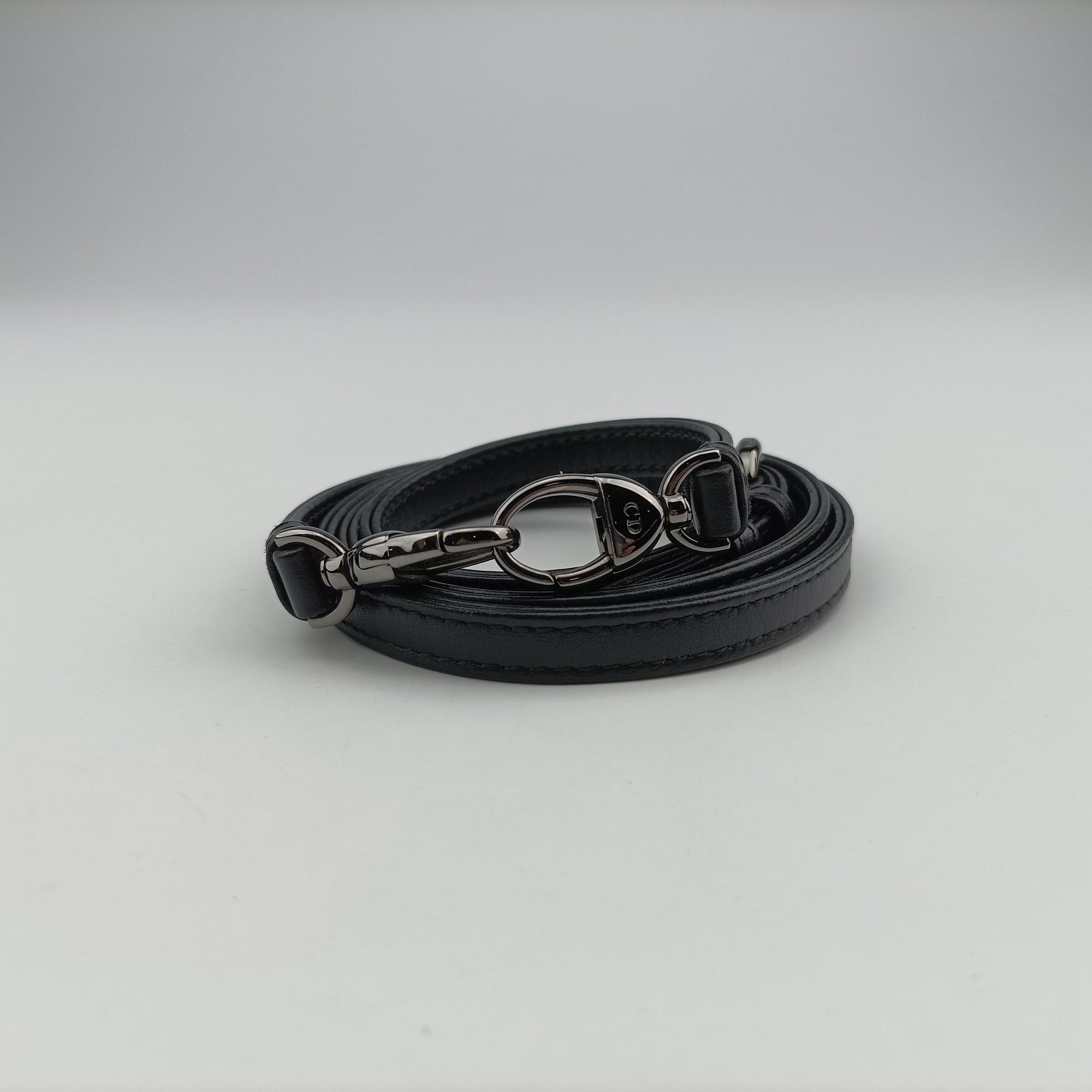Secondhand Christian Dior Saddle White × Black Jacquard  shoulderbag | stylenewstar
