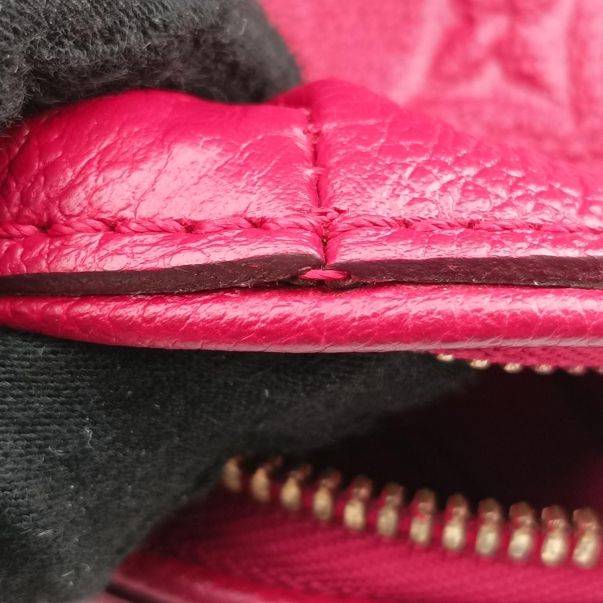 Secondhand Louis Vuitton Speedy Bandouliere 25 Aurore Monogram Empreinte M40764 handbag | stylenewstar