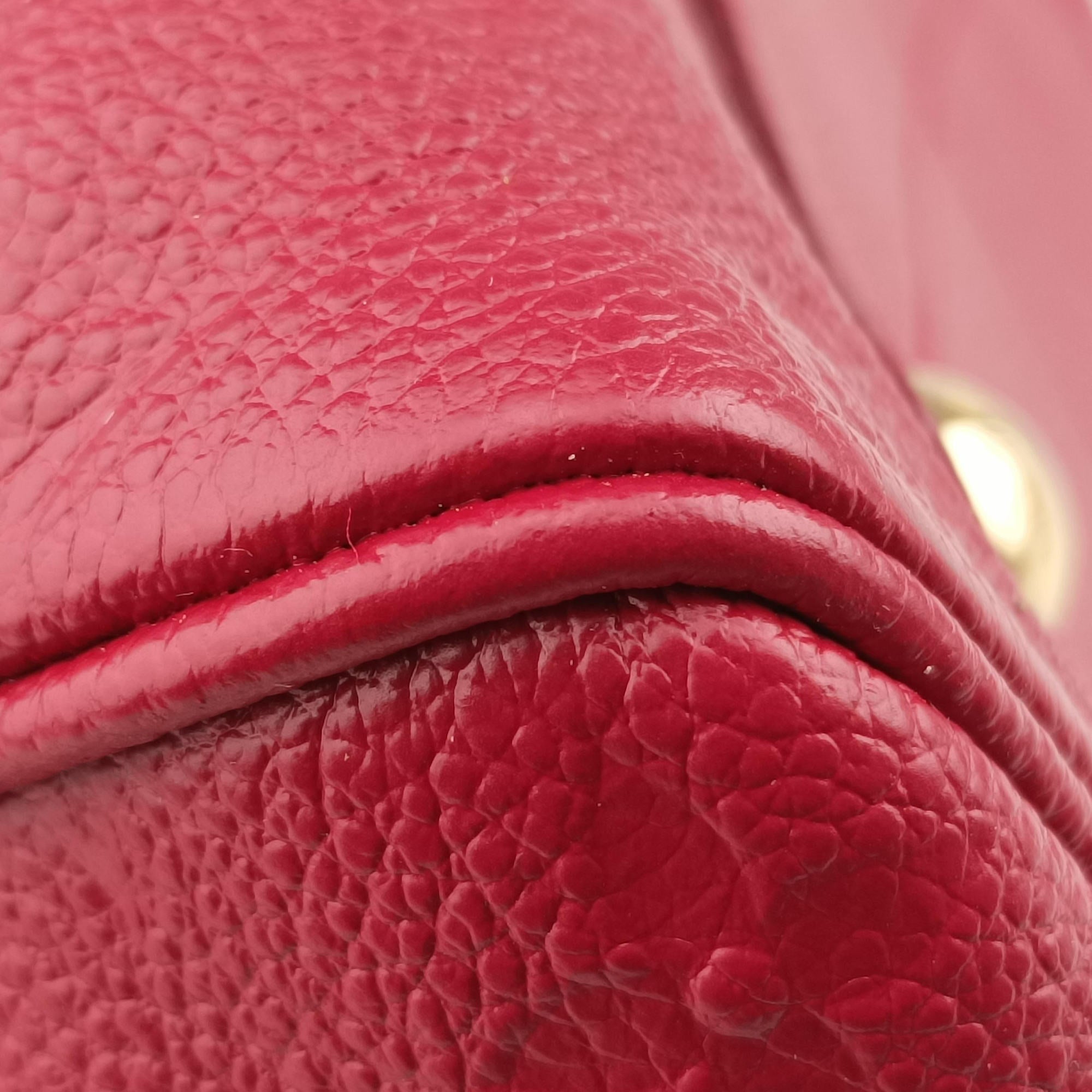 Secondhand Louis Vuitton Speedy Bandouliere 25 Aurore Monogram Empreinte M40764 handbag | stylenewstar
