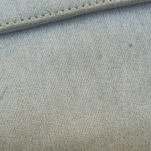 Pre-owned Christian Dior Miss Diorella Saddle Bag Blue Denim × Leather  shoulderbag | stylenewstar