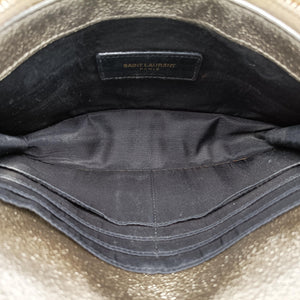 Pre-owned Yves Saint Laurent MONOGRAM Golden Leather 393953 shoulderbag | stylenewstar