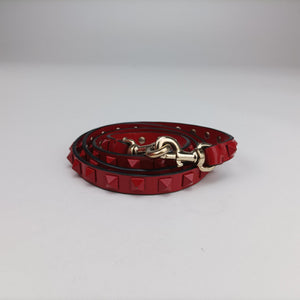 Secondhand Valentino Rockstud Red Patent Leather  shoulderbag | stylenewstar