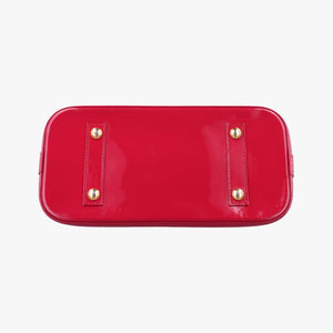 Pre-owned Louis Vuitton Alma PM pomme d'amour Vernis M90096 handbag | stylenewstar