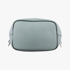 Pre-owned Chloe FAYE mini Blue Suede × leather  backpack/rucksack | stylenewstar