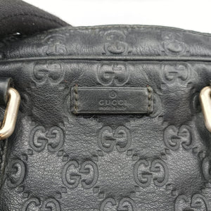 Pre-owned Gucci GG plus GG Supreme Briefcase Brown leather 201480 handbag | stylenewstar