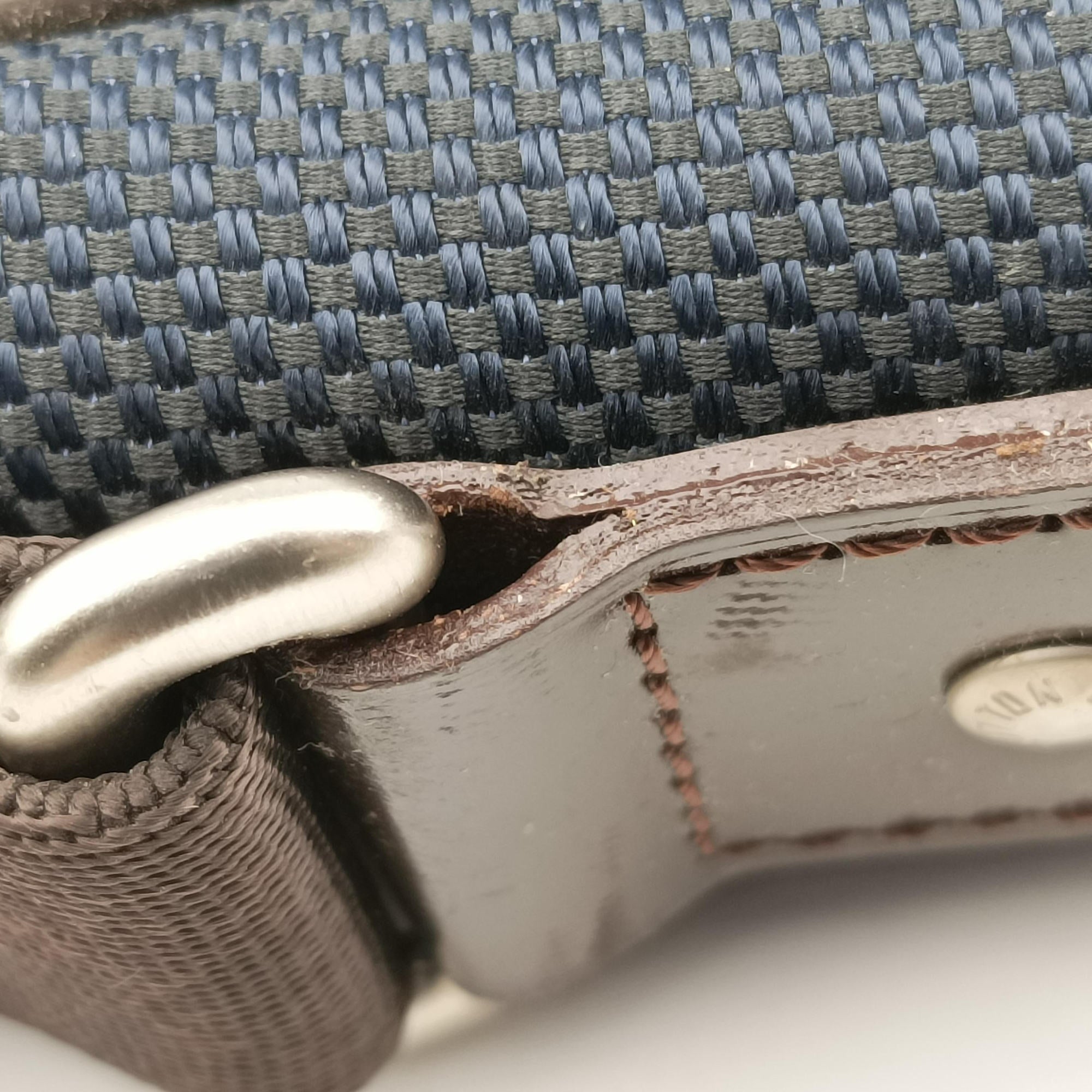 Secondhand Louis Vuitton Citadin NM Blue Ocean x Brown Damier Geant N41437 shoulderbag | stylenewstar