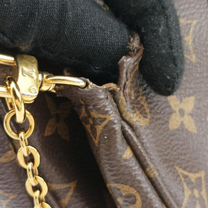 Pre-owned Louis Vuitton Multi Pochette Accessoir brown×khaki Monogram Canvas M44813 shoulderbag | stylenewstar