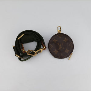 Pre-owned Louis Vuitton Multi Pochette Accessoir brown×khaki Monogram Canvas M44813 shoulderbag | stylenewstar