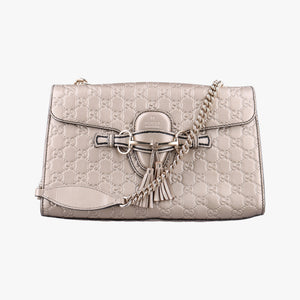 Vintage Gucci Emily Golden Leather 295402 shoulderbag | stylenewstar