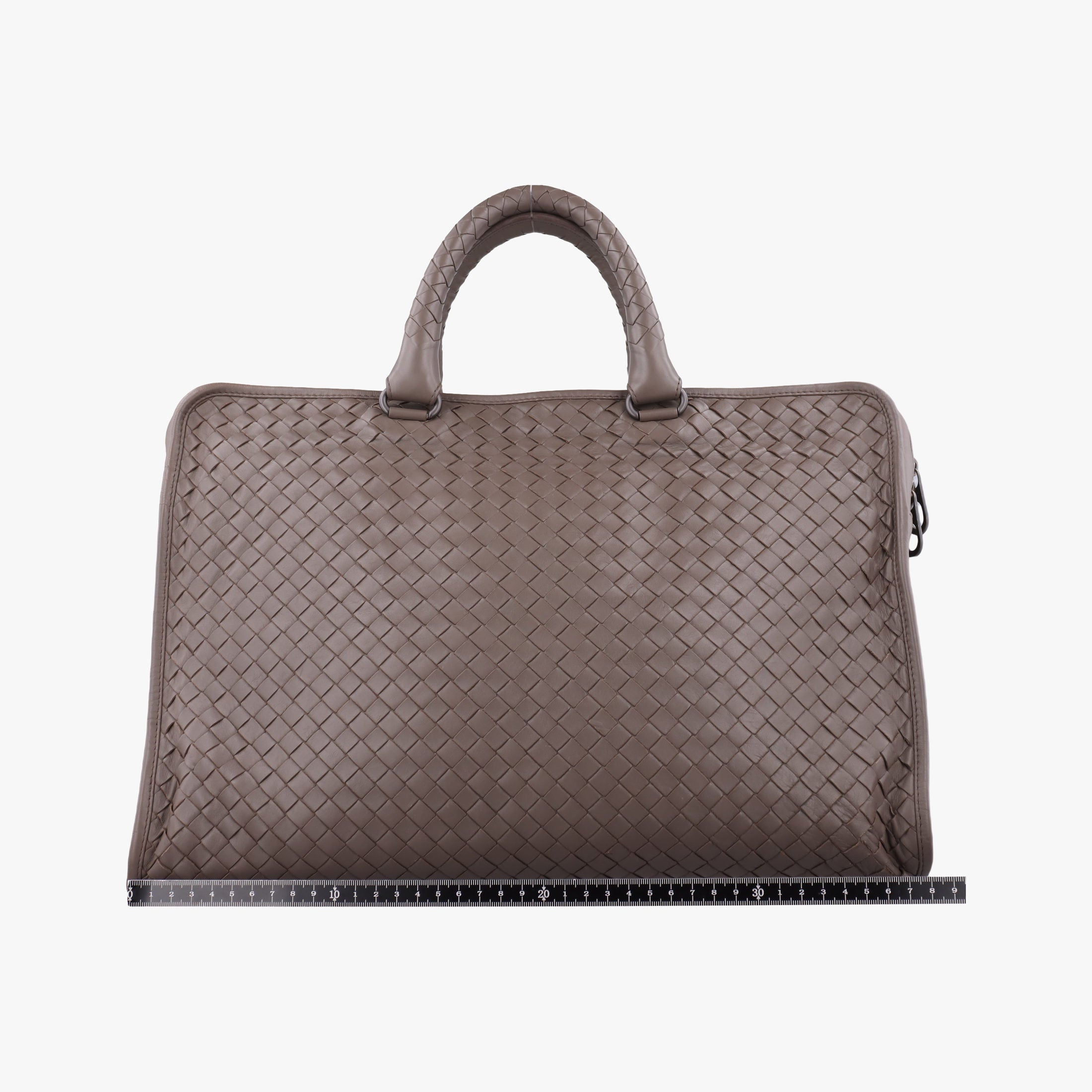Vintage Bottega Veneta Intrecciato Brown lambskin  handbag | stylenewstar