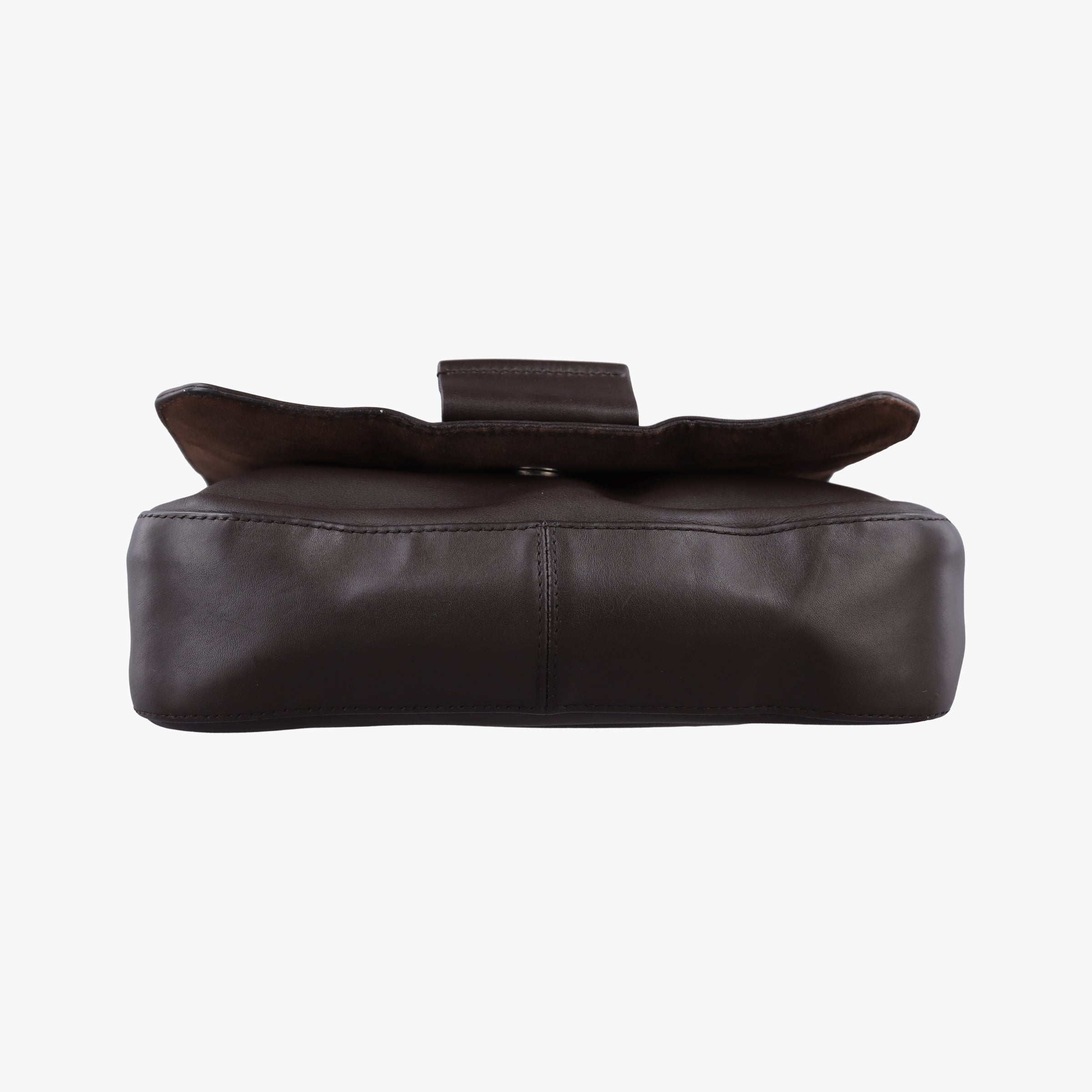 Pre-owned Christian Dior Street Chic Brown Leather  shoulderbag | stylenewstar