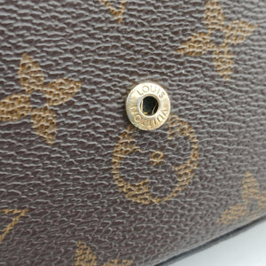 Pre-owned Louis Vuitton Pochette FeLICIE Brown Monogram Canvas M61276 shoulderbag | stylenewstar