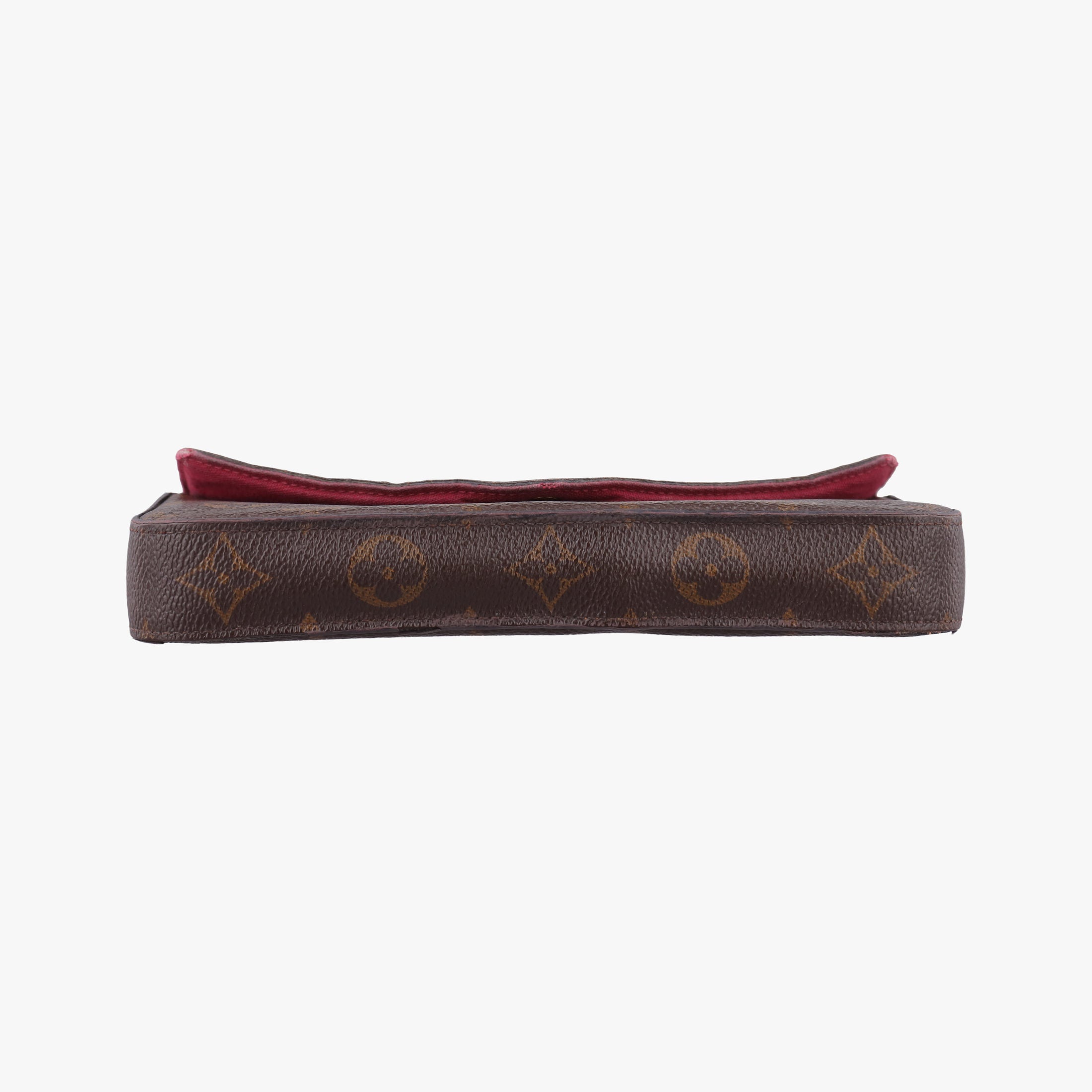 Pre-owned Louis Vuitton Pochette FeLICIE Brown Monogram Canvas M61276 shoulderbag | stylenewstar