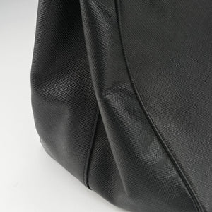 Secondhand Prada Galleria Black SAFFIANO Leather 1BA274 handbag | stylenewstar