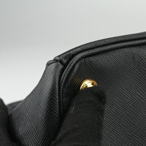 Secondhand Prada Galleria Black SAFFIANO Leather 1BA274 handbag | stylenewstar