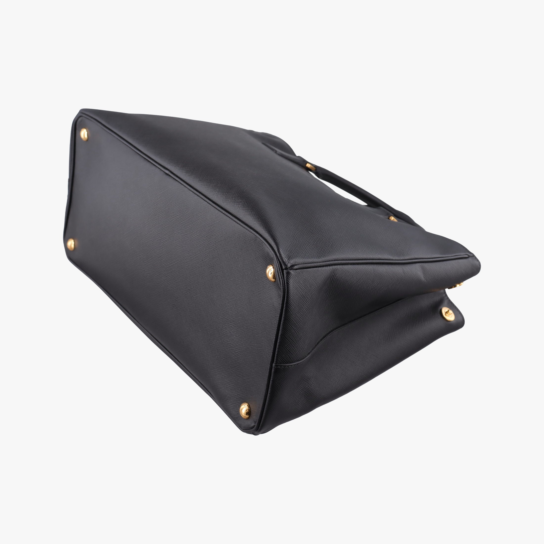 Secondhand Prada Galleria Black SAFFIANO Leather 1BA274 handbag | stylenewstar