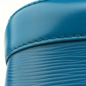 Pre-owned Louis Vuitton Alma PM CYAN Epi M40624 handbag | stylenewstar