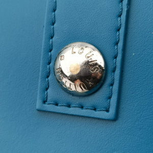 Pre-owned Louis Vuitton Alma PM CYAN Epi M40624 handbag | stylenewstar