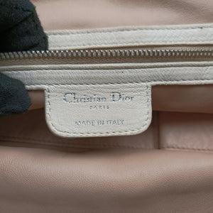 Vintage Christian Dior Soft Lady Dior Beige Leather  handbag | stylenewstar