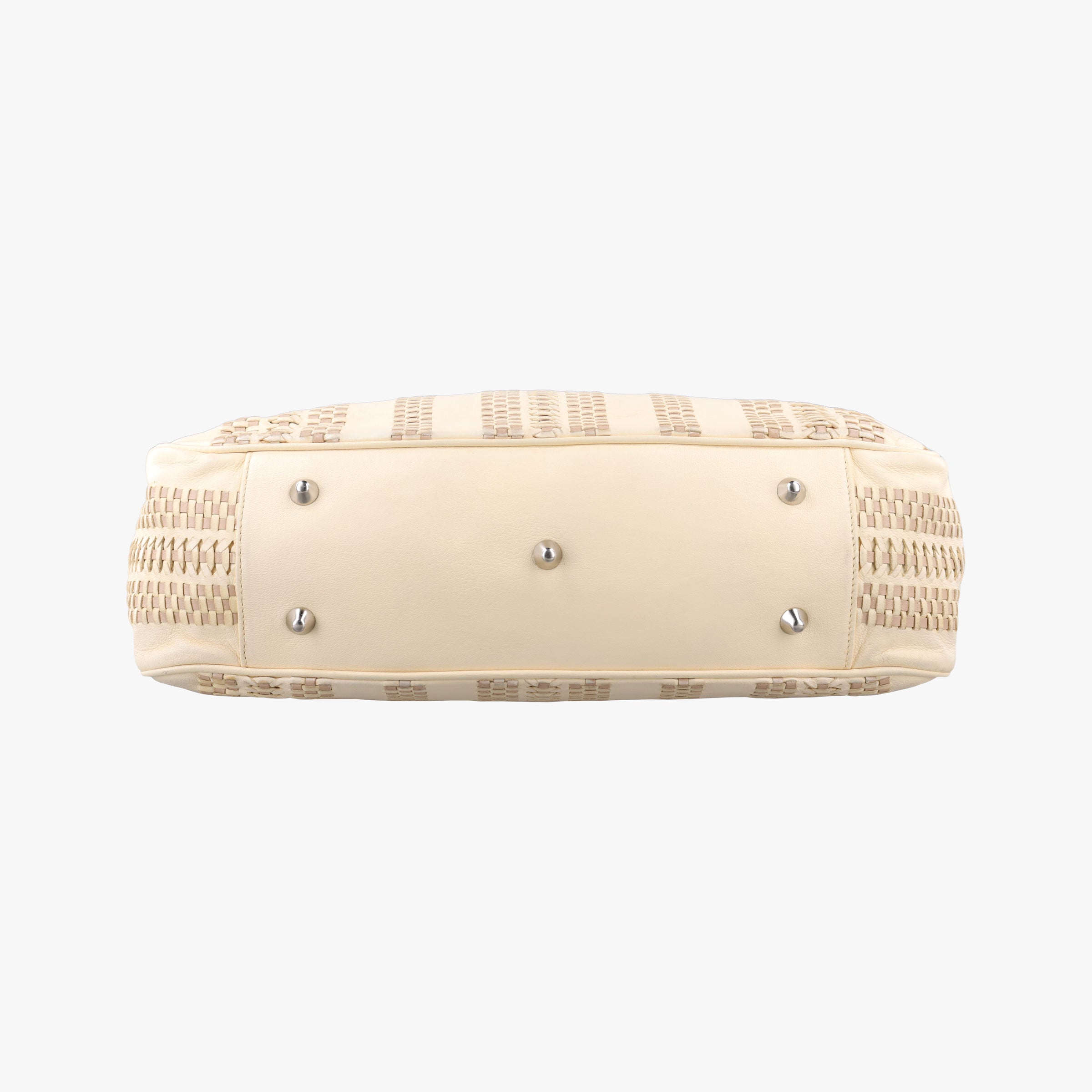 Vintage Christian Dior Soft Lady Dior Beige Leather  handbag | stylenewstar
