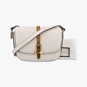 Vintage Gucci Sylvie 1969 Mini White Leather 615965 shoulderbag | stylenewstar