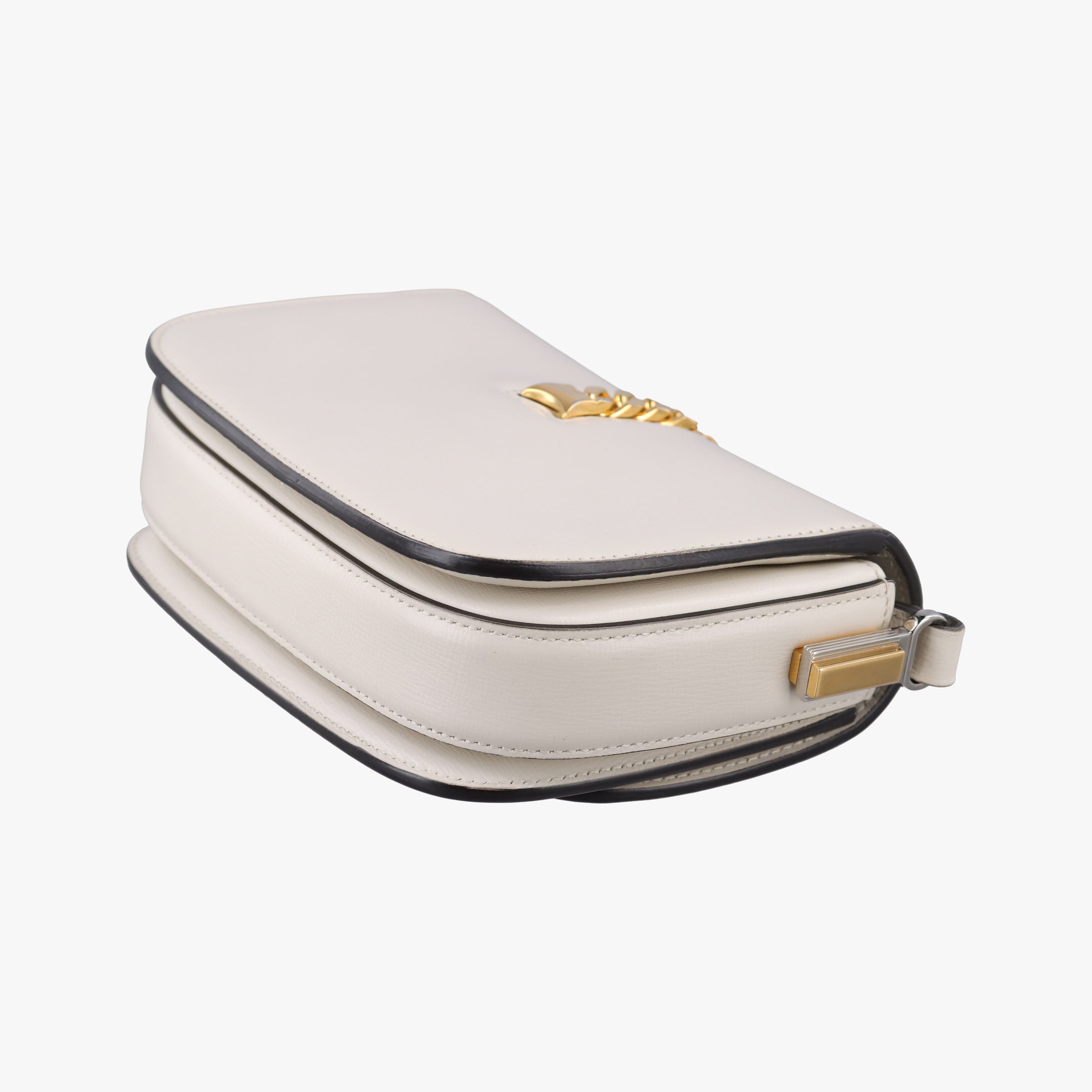 Vintage Gucci Sylvie 1969 Mini White Leather 615965 shoulderbag | stylenewstar