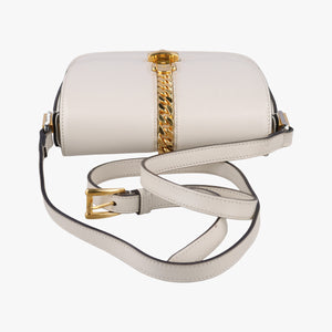 Vintage Gucci Sylvie 1969 Mini White Leather 615965 shoulderbag | stylenewstar