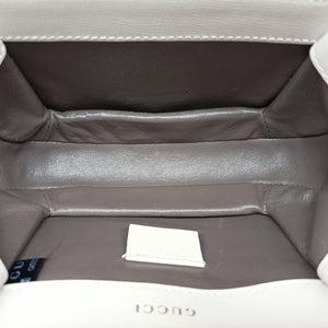 Vintage Gucci Sylvie 1969 Mini White Leather 615965 shoulderbag | stylenewstar