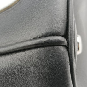 Pre-owned Christian Dior Be Dior Black Leather  shoulderbag | stylenewstar