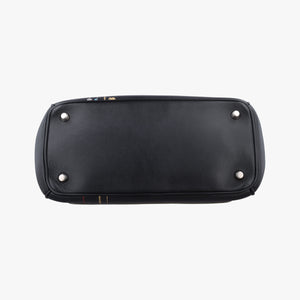 Pre-owned Christian Dior Be Dior Black Leather  shoulderbag | stylenewstar