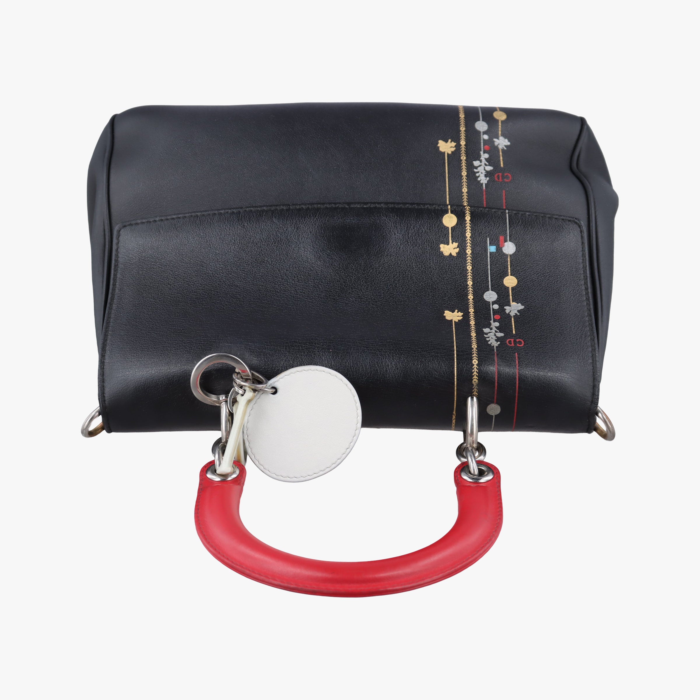 Pre-owned Christian Dior Be Dior Black Leather  shoulderbag | stylenewstar