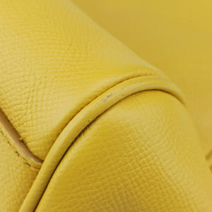 Vintage Dolce & Gabbana Sicily Yellow Leather  shoulderbag | stylenewstar