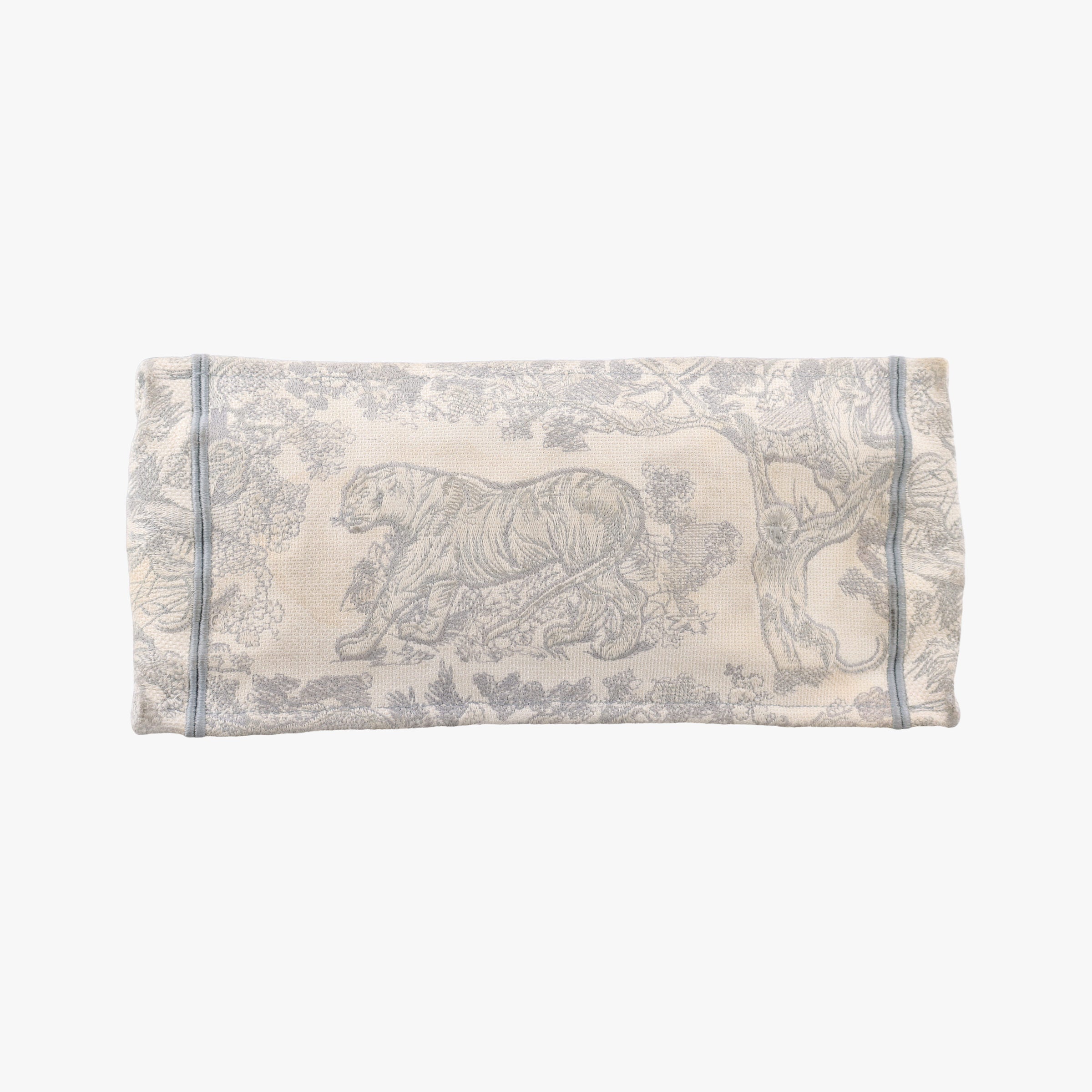 Pre-owned Christian Dior Toile de Jouy Grey canvas  handbag | stylenewstar